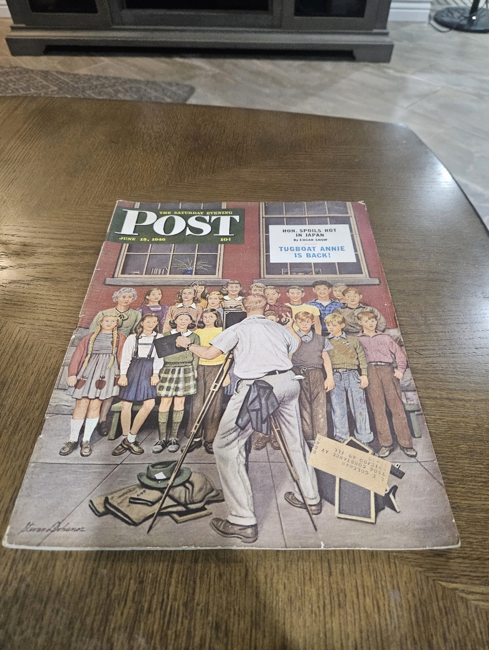 VINTAGE The Saturday Evening Post June 15, 1946